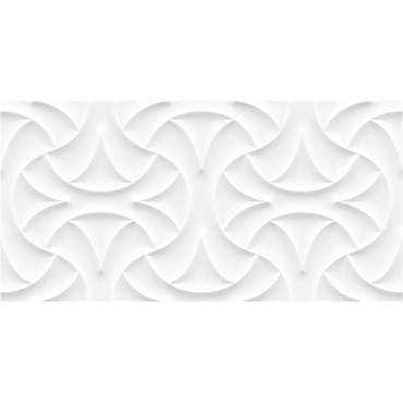 Porcelanato Damme Renoir Bianco Acetinado com Relevo 62x121cm