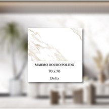 Porcelanato Delta Marmore Douro Polido 70x70 2316