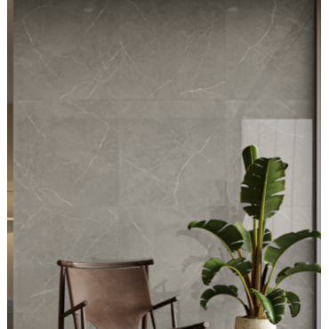 Porcelanato Essence Cinza Polido Retificado 80x80cm