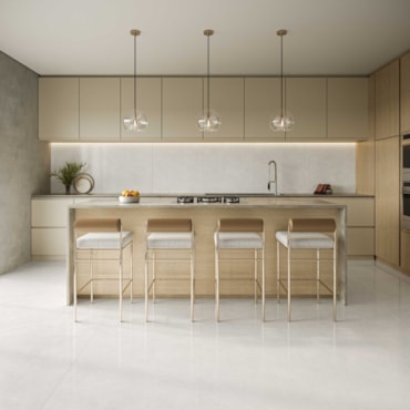 Porcelanato Essence White Polido Retificado 80x80cm