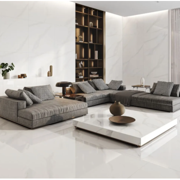 Porcelanato Ibiza Branco Cetim Acetinado Retificado 80x80cm