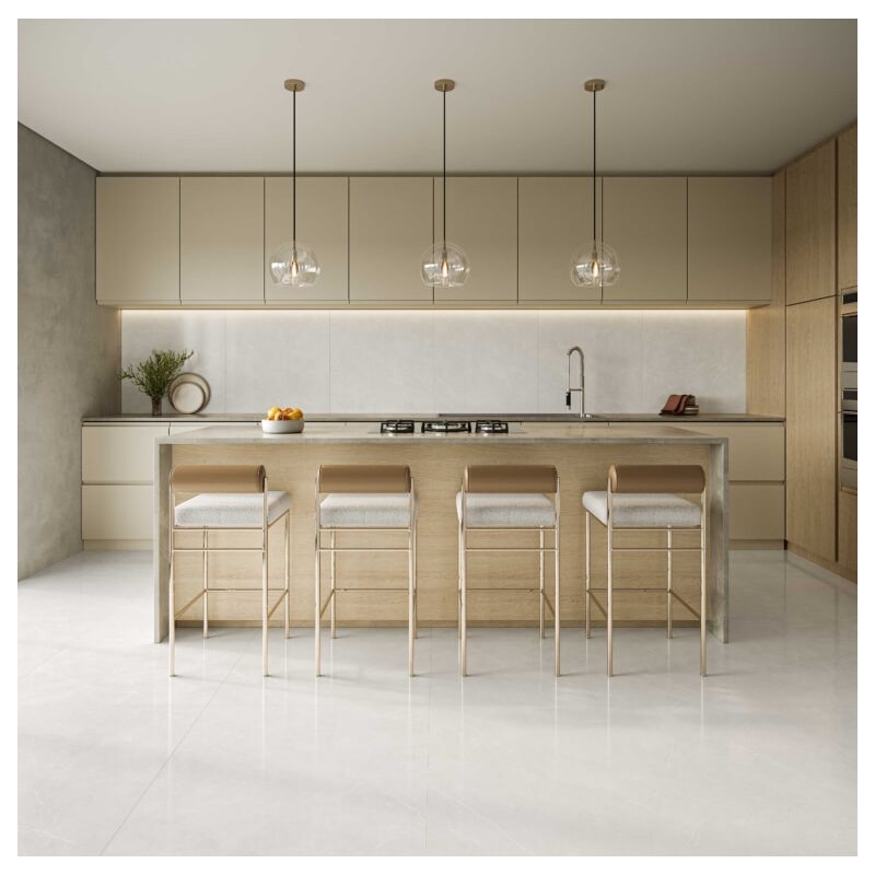 Porcelanato Incesa Essence White Cetim Acetinado 80x80cm | Casa Mattos