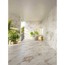 Porcelanato Incesa Marmo Gold Cetim Acetinado Retificado 90x90cm