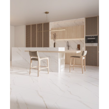 Porcelanato Malden Bianco Lux 100x100cm