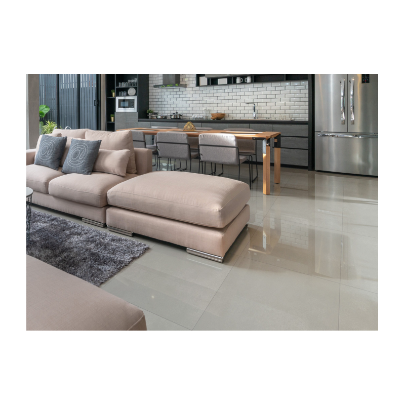 Porcelanato Polido Retificado Dallas Gray 70x70cm | Casa Mattos