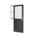 Porta Ramassol Mista Xadrez Direita 215x83x6cm