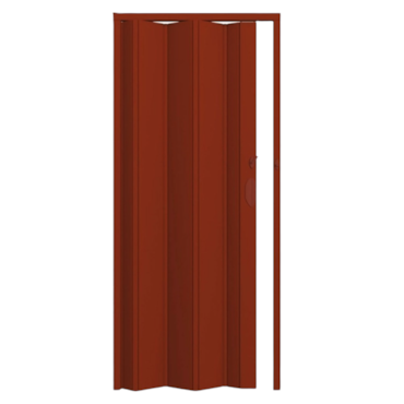 Porta Sanfonada Mogno PVC Permatti 210x85cm Porta Sanfonada Mogno PVC Permatti 210x85cm