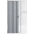 Porta Sanfonada PVC Cinza Marmorizado 210x60cm