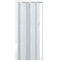 Porta Sanfonada PVC Cinza Marmorizado 210x85cm