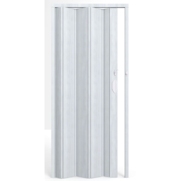 Porta Sanfonada PVC Cinza Marmorizado 210x85cm Porta Sanfonada PVC Cinza Marmorizado 210x85cm