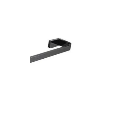 Porta Toalha Simples Rainbow Black Matte