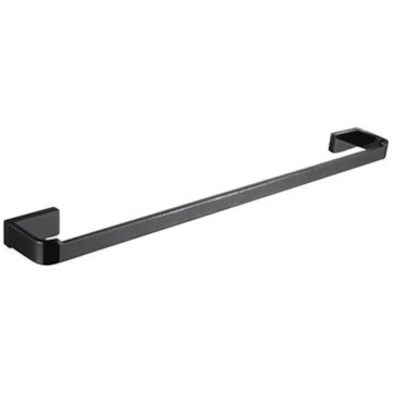 Porta Toalha Simples Rainbow Black Matte