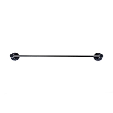 Porta Toalha Valle Metais Roma Reto Black 50cm
