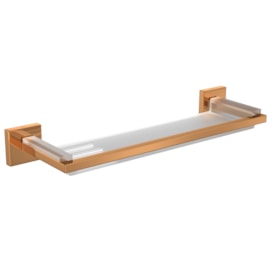 Prateleira Deca Clean em Resina Red Gold