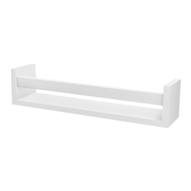 Prateleira Revisteiro Prat-k Decorare Branco 10x10x70cm