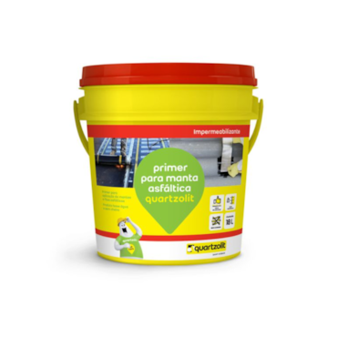 Primer para Manta Asfáltica 3,6L Quartzolit Primer para Manta Asfáltica 3,6L Quartzolit
