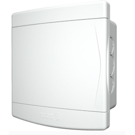 Quadro de Distribuição de Embutir 3/4 Disjuntores Branco