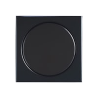 Ralo Elegance Aço Inox Mozaik Preto 17,5x17,5cm