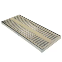 Ralo Galvanizado com Caixilho 10x50cm Ronconi