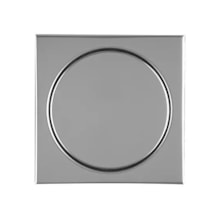 Ralo Inox com Sifão Polido Mozaik Rapp1010 10x10cm