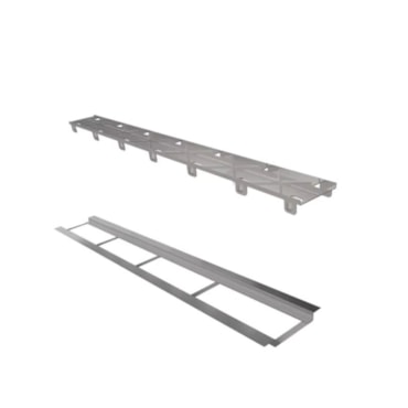 Ralo Linear Infinity Tampa Oculta Base PVC 120cm Ralo Linear Infinity Tampa Oculta Base PVC 120cm