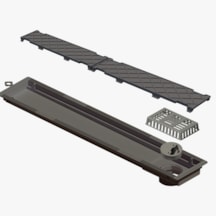 Ralo Linear Novi Seco Tampa Oculta 50cm