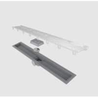 Ralo Linear Smart Tampa Oculta sem Sifão 60cm