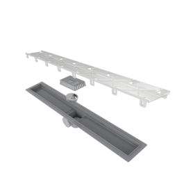Ralo Linear Smart Tampa Oculta Sem Sifão 70cm