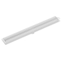 Ralo Linear Tigre Flat Grelha Branca 50cm