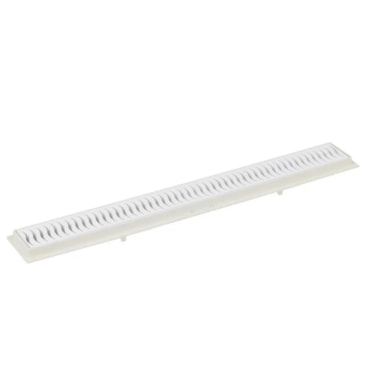 Ralo Linear Tigre Flat Grelha Branca 90cm Ralo Linear Tigre Flat Grelha Branca 90cm