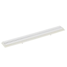Ralo Linear Tigre Flat Grelha Branca 90cm