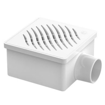 Ralo Sifonado Tigre Branco 100x53x40mm Ralo Sifonado Tigre Branco 100x53x40mm
