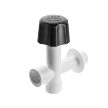 Registro Plástico 1/2 p/ Máquina de Lavar Herc Registro Plástico 1/2 p/ Máquina de Lavar Herc