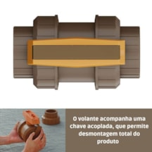 Registro Válvula Esfera Tigre Duas Porcas 75mm