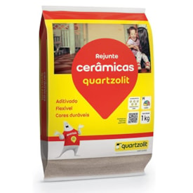 Rejunte Flexível Quartzolit Palha 1Kg