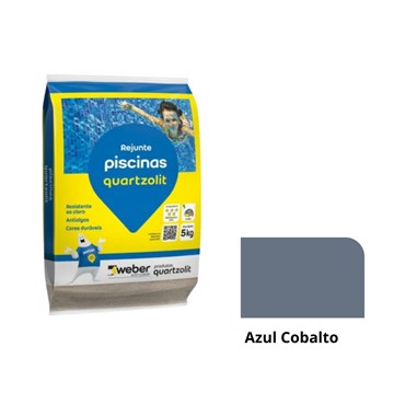 Rejunte Piscina Quartzolit Azul Cobalto 5Kg