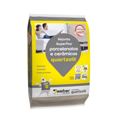 Rejunte Porcelanato/ Mármore/ Granito Quartzolit Cairo 5Kg