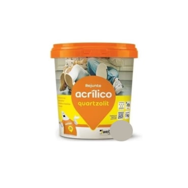 Rejunte Quartzolit Acrílico 1kg Corda