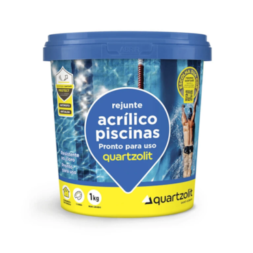 Rejunte Quartzolit Acrilico Piscina Verde 1kg