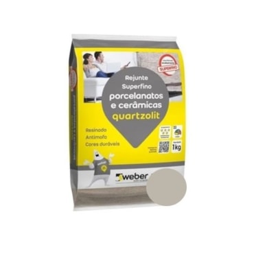 Rejunte Quartzolit para Porcelanato Corda 1Kg Rejunte Quartzolit para Porcelanato Corda 1Kg