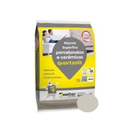 Rejunte Quartzolit Porcelanato e Cerâmicas 5kg Ypê
