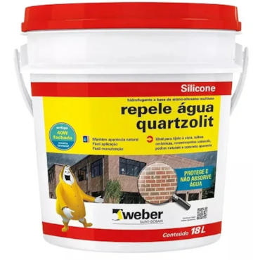 Repele Água 18L Quartzolit Repele Água 18L Quartzolit