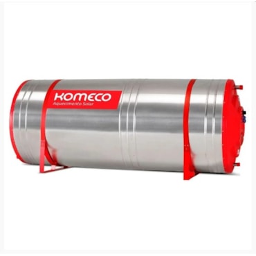 Reservatório Inox Térmico 304 Komeco Horizontal Baixa Pressão 300L