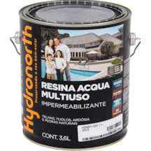 Resina Acrílica Acqua Incolor Galão 3,6l