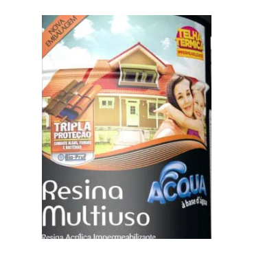 Resina Acrílica Multiuso Acqua 18L Cerâmica