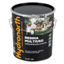 Resina Acrílica Multiuso Solvente Incolor 18L