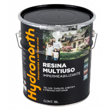 Resina Acrílica Multiuso Solvente Incolor 18L