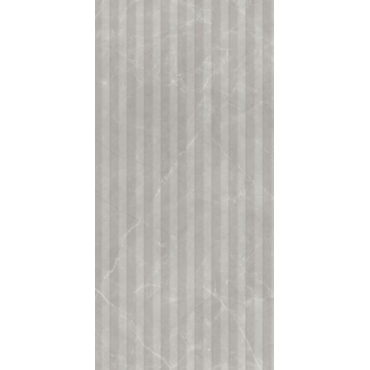 Revestimento Acetinado Retificado Ripa Marmo Grigio 45x90cm