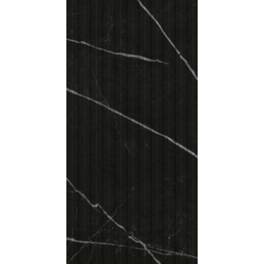Revestimento Acetinado Retificado Ripa Marmo Nero 45x90cm Revestimento Acetinado Retificado Ripa Marmo Nero 45x90cm