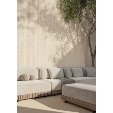 Revestimento Biancogres Spacco Travertino Classico 45x90cm